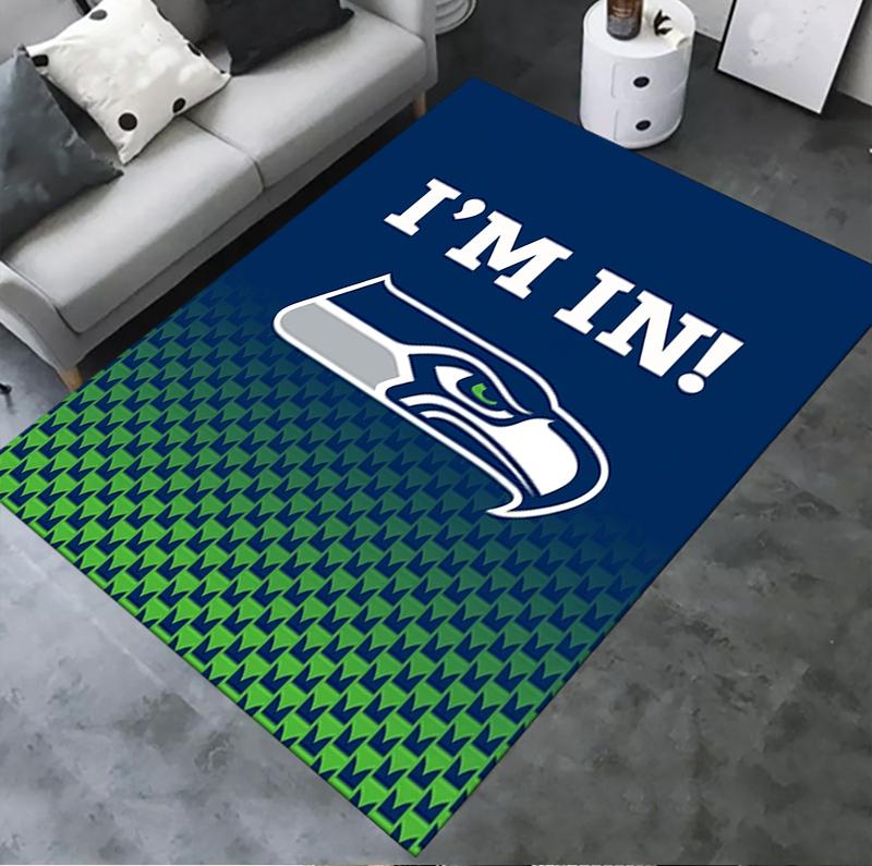 Seattle Seahawks Carpet Rug For Living Room Bedroom Home Sofa Decorationkids Play Nonslip Floor Mat