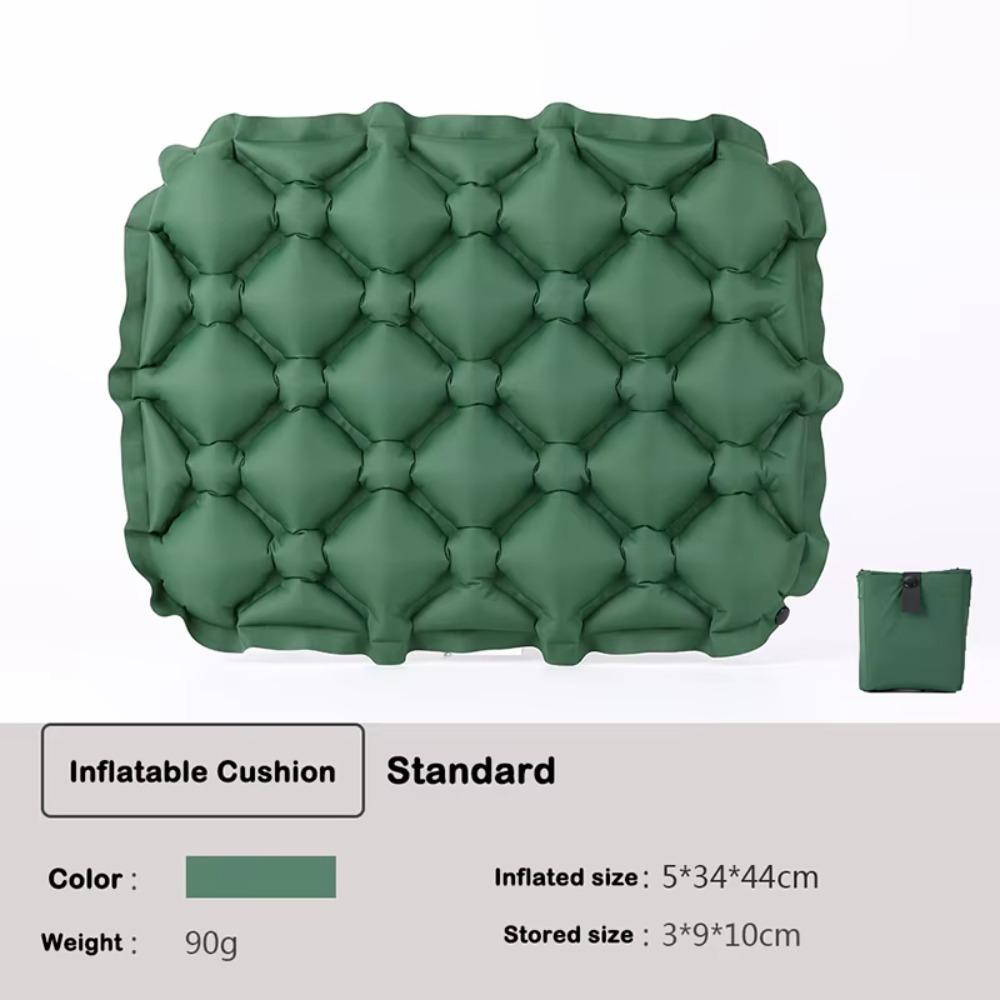 Moisture and Water Resistant Air Sitting Pad Lightweight Chair Cushion Portable Seat Pads  Camping