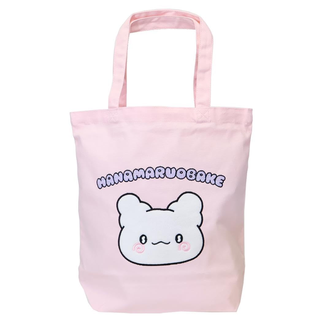 

Hanamaru Obake Applique Tote Bag, Pastel Pop, Light Pink