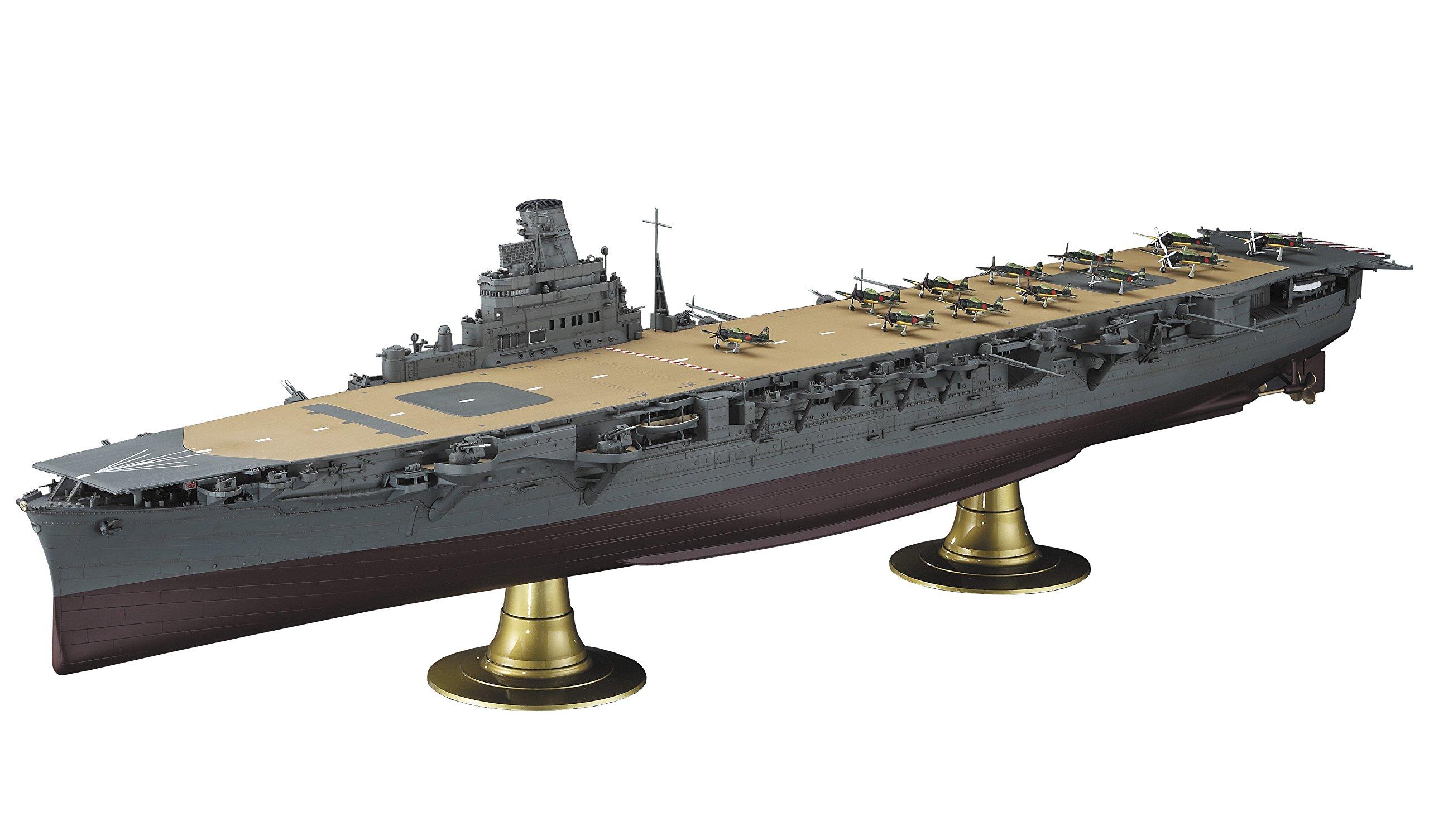 

Hasegawa Japanese Navy Aircraft Carrier Junyo Plastic Model Z30 1/350