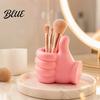 Macaron Color Desk Organizer 3D Printed Thumbs‑Up Pen Holder Funny Gesture Shaped Organizer Creative for Stationery Pencil Cup Cute Desktop