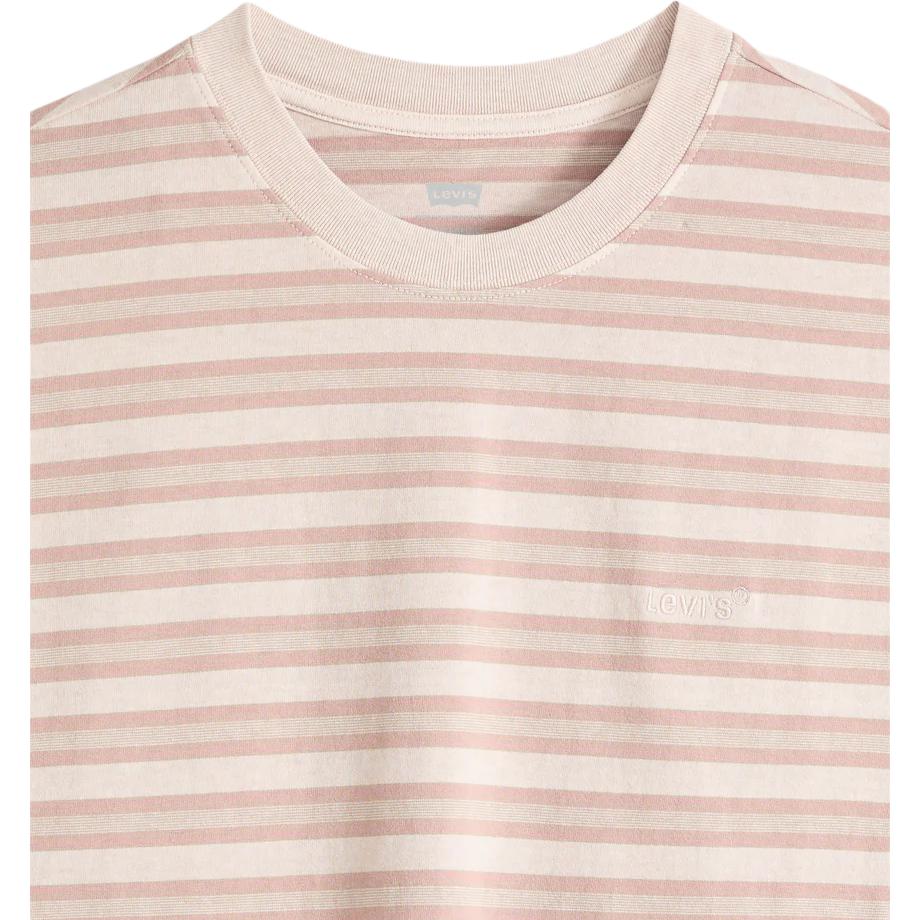 Levis Comfortable Versatile Fashion Loose Thick Knit Short Sleeve T-Shirt Unisex tops A0637-0190