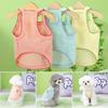 Breathable Floral Embroidery Thin Shirt XS~XL Pet Clothes Casual Dog Sling Vest  Spring/Summer