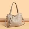 Large-capacity Women's Bag, Single-shoulder Bag, Elegant Tote Bag, Fashionable Middle-aged Mother's Bag, Practical Large Bag