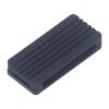 Black Color Aluminum Alloy Cooling Case Acrylic Bottom Shell Heatsink Case  Electronic Cooling