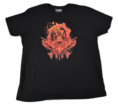 Gears Of War 5 Herren Schwarzes T-Shirt Neu Klein
