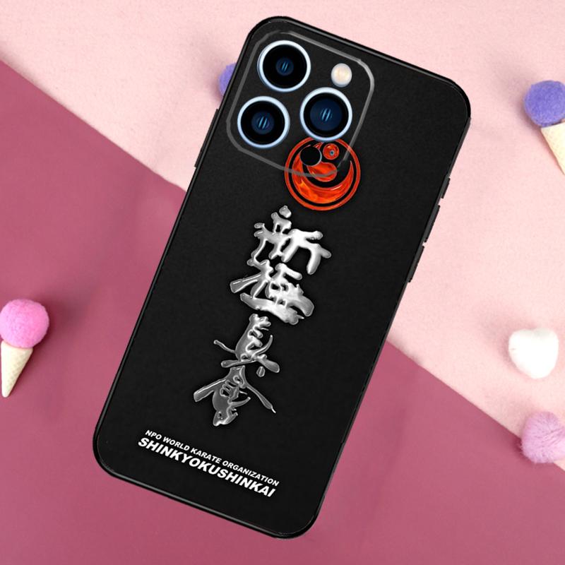 Oyama Kyokushin Karate Case For iPhone 16 Pro Max 11 12 13 Mini 14 15 Pro Max 16 Plus XR 16e Phone Back Cover