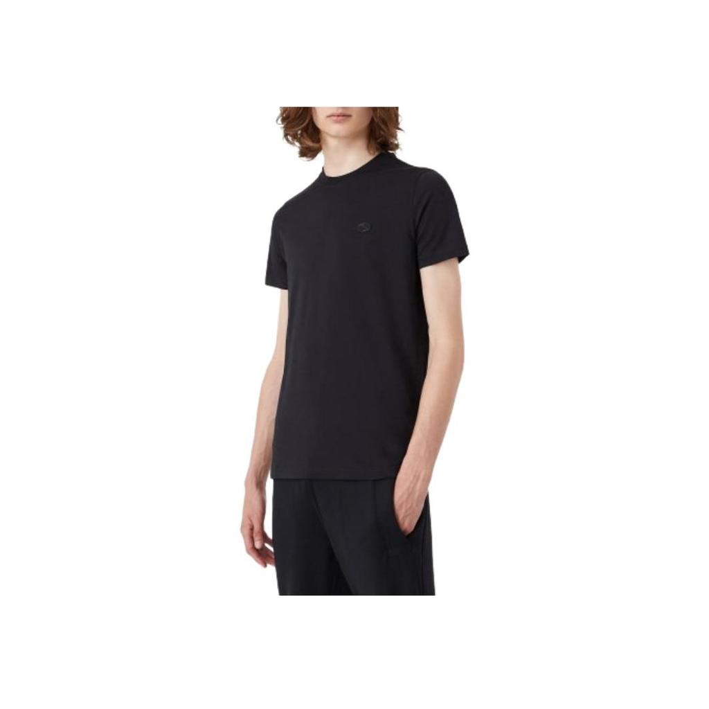 Emporio Armani FW21 Logo Print Short Sleeve T-Shirt Men tops Navy 8N1TQ61JRGZ0920