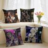 GGachiakuta Anime Cushion Cover Square Short Plush Pillow Case Living Room Sofa Home Decor Funda X