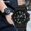Mens Watch Sanda 780 Sports  Fashion Led Digital Fashion Quartz Watch Men Waterproof G Style Watches Relogio Clock
