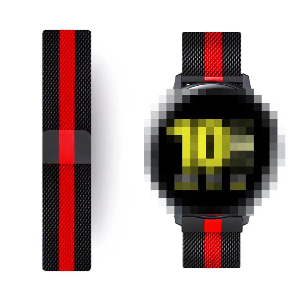 Curea magnetică tip buclă pentru COROS PACE Pro 3 2, bandă de ceas din oțel inoxidabil pentru COROS APEX 2 Pro, brățară metalică pentru APEX 46mm 42mm