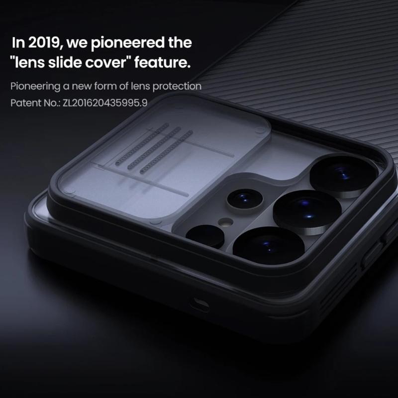 Smartphone Case Shockproof Protective Cover for S26 Ultra Shell Skin with Slide Camera Lens Cover Cellphone Accessories