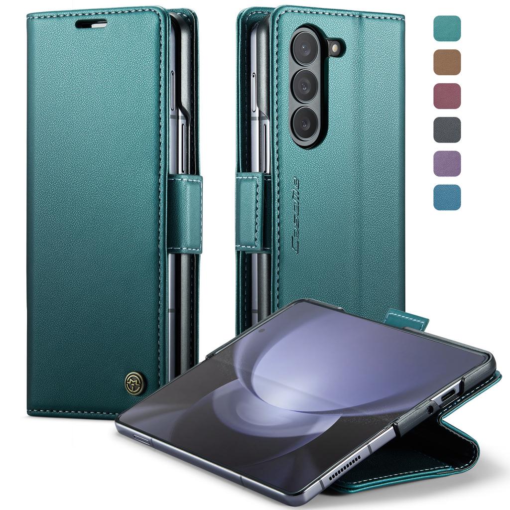 Compatible with Samsung Z Fold6 Phone Case, Z Fold8 Card Slot Protective Case, Anti-theft Phone Cover, Anti-drop