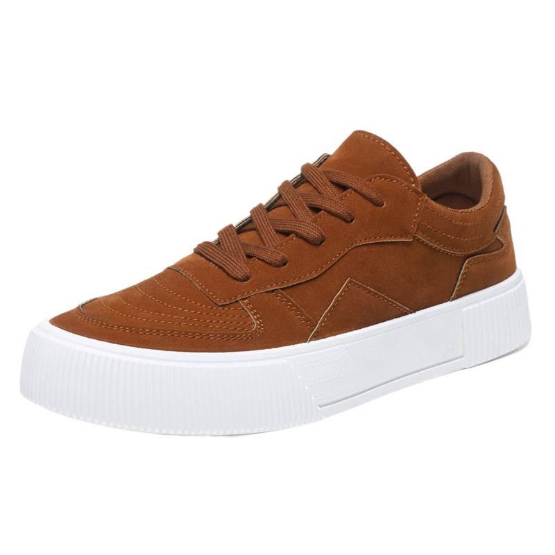 Men's Thick Baseplate Shoes Spring and Autumn 47.48 Men's Shoes Casual Retro Trend