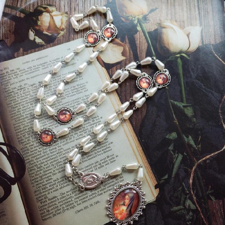Catholic Necklace Prayer Medal for Holy Religious Jewelry Gift for Women Men