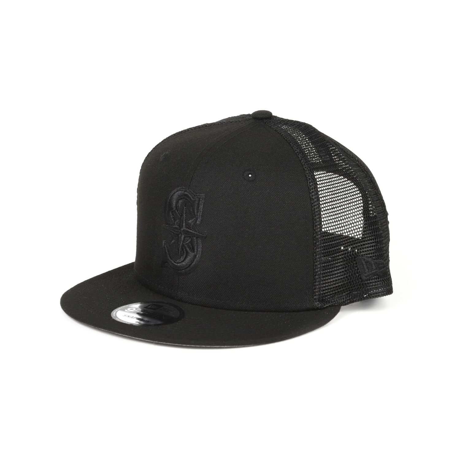 

Кепка New Era MLB Mesh Snapback 9FIFTY BLACK ON BLACK Seattle Mariners Seattle Mariners Свободный размер [New Era]