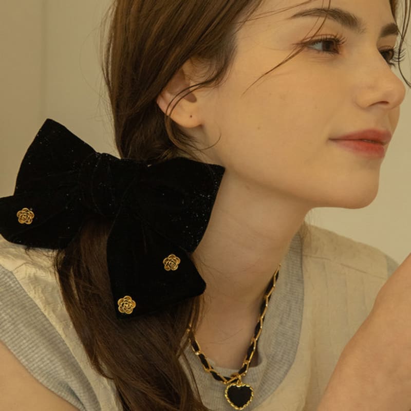 GETMEBLING Velvet Point Ribbon