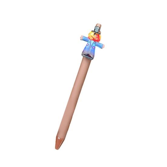 Gift for Halloween Lovers Ballpoint Pen, Cute Ghost Skull Pumpkin Retractable Gel Ink Unique Spider Web Pens 0.5mm Fine Point Writing Pen Party,