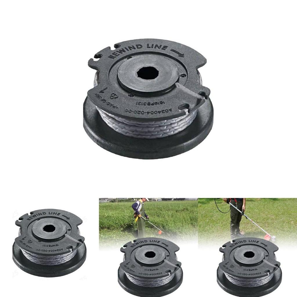 Durable Nylon Trimmer Line For Greenworks Mower Replacement Spool In Blue And Gray