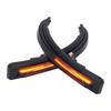 Pair Door Side Mirror Dynamic Turn Signal Light Smoky Lens Replacement for Sorento 2016‑2020