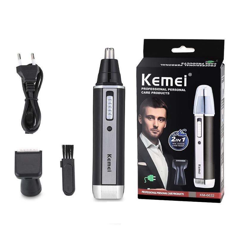 Kemei KM-6630 Универсальный триммер для носа, бровей и бакенбард