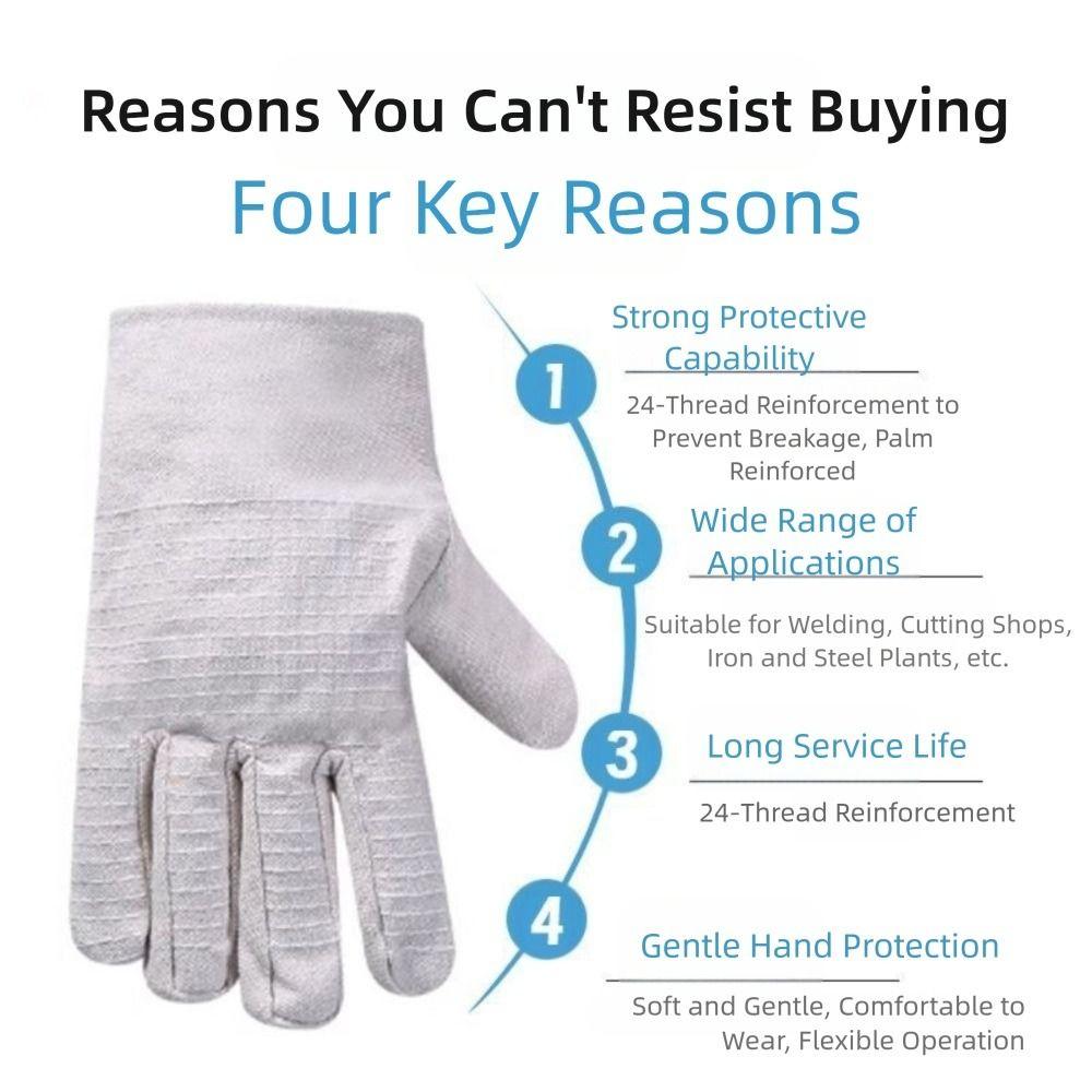Thick Welding Gloves Canvas Mechanic Glove New Labor Gloves