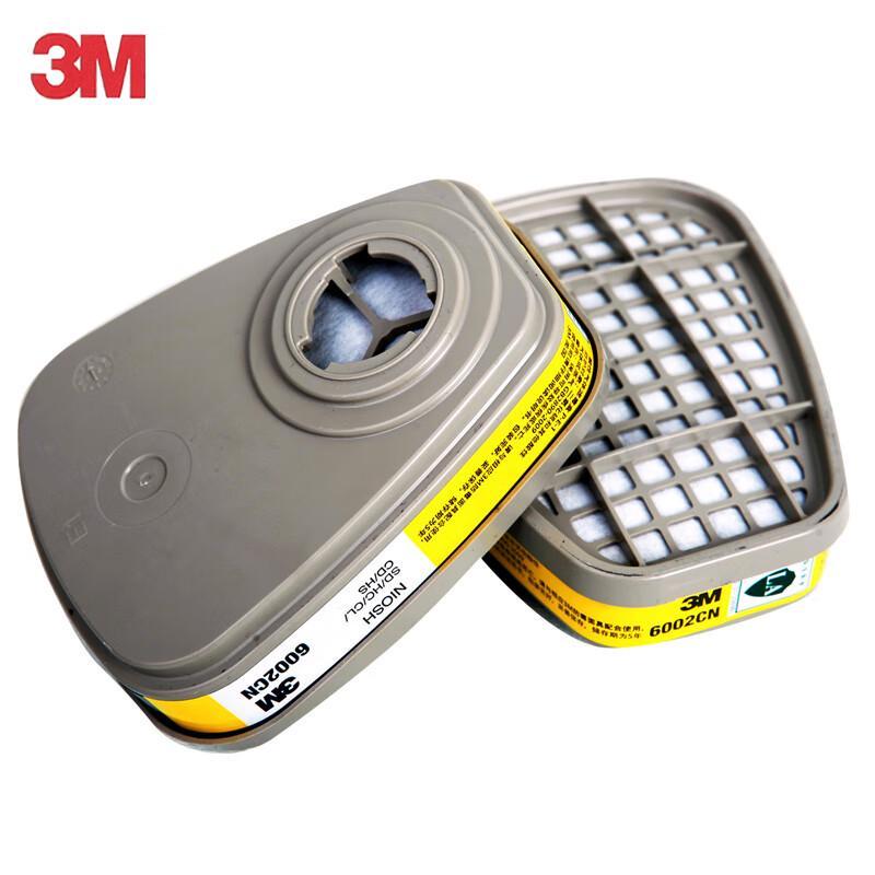 3M 6002CN Respirator Filter Cartridge One Size
