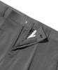 ANALOG MOOD Semi-Wide Slacks (Charcoal)
