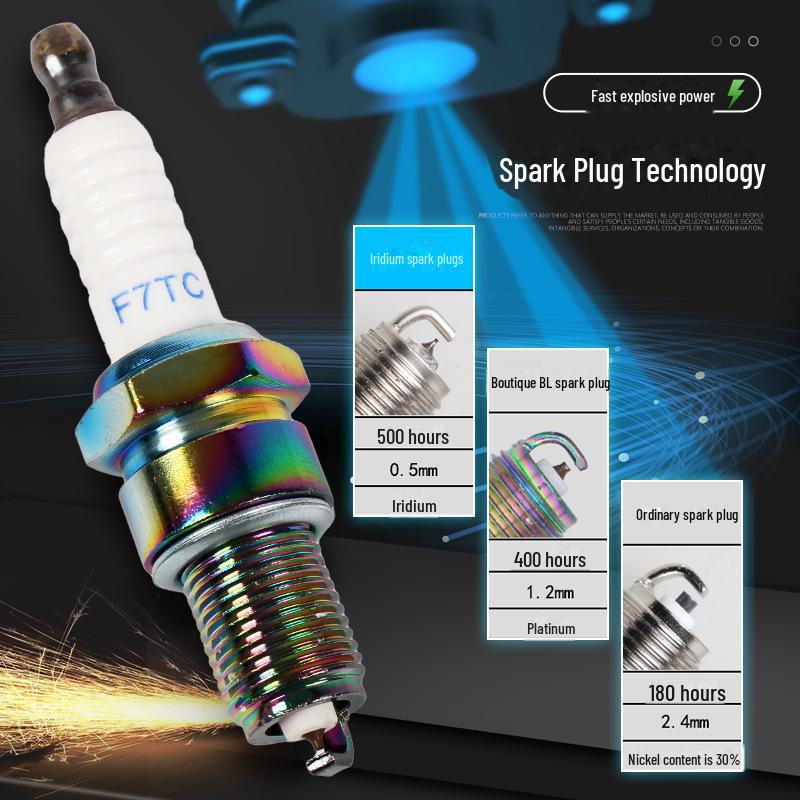 Bujii și duze 168F/190F pentru motoare de drujbă, generator și mașină de tuns iarba