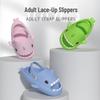 Cartoon Shark Sandals: Non-Slip Thick Sole Slippers for Men & Women