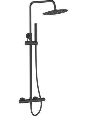 Black Pretto Laveo Shower Column
