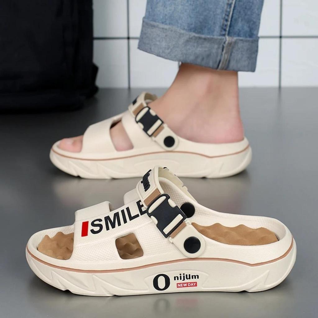 Heren Massage Slippers Binnen Buiten Sandalen Strand Comfortabel Zacht Slides Casual Schoenen Heren Dames Huis Slippers