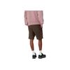 Carhartt WIP American Script Sweat Shorts With Badge Pattern Men Shorts Brown I031685-47-XX