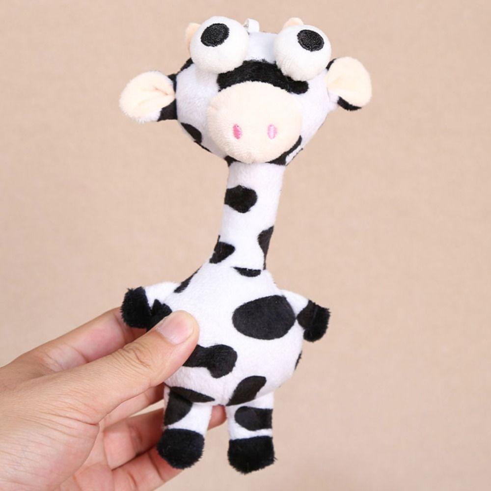 Filled Cartoon Animal Keychain 20 Centimeters Plush Hanging Ornament Bag Charm  Backpack Decoration