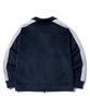 Search410 Velour Corduroy Zip-Up Navy