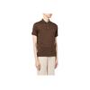 Polo Ralph Lauren Polo Pony Solid Straight Fit Logo Embroidered Short Sleeve Polo Shirt Men tops Brown 710652578-140
