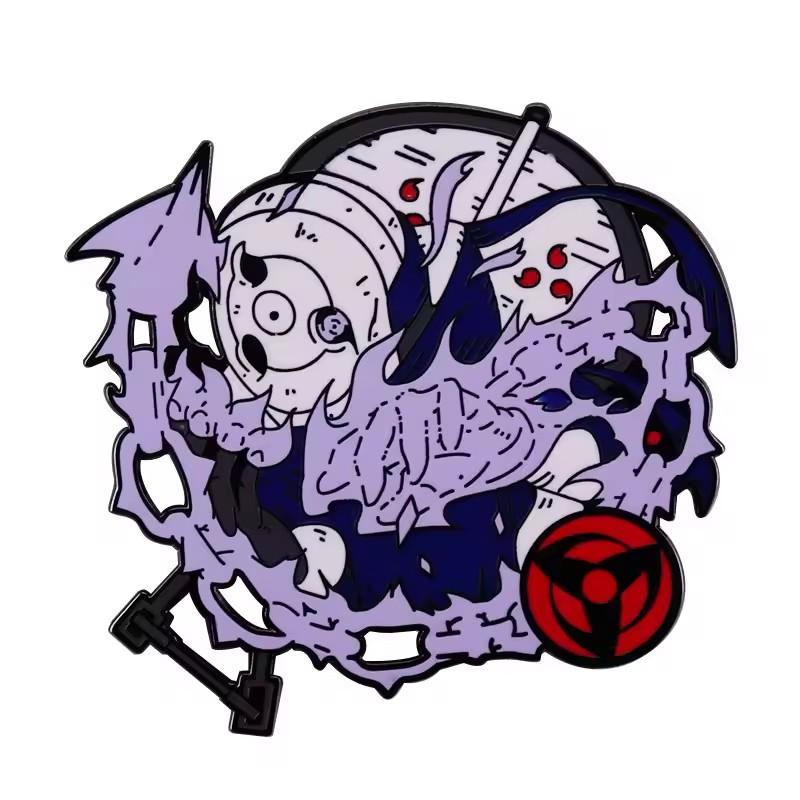 Anime Uzumaki Naruto Badges Brooches for Clothing Lapel Pins Enamel Pin Cute Women Brooch on Backpack Fashion Accessories