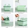 Reusable Popsicle Mold With Lid With Stick Popsicle Mold Cube Tray Easy To Clean Food Grade Frozen Ice Box Summer Season
