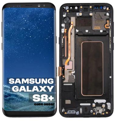 Wyświetlacz LCD + Ekran dotykowy Samsung Galaxy S8 Plus G955 G955F Incell Czarna ramka