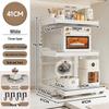Multi-Functional Kitchen Microwave and Rice Cooker Storage Rack