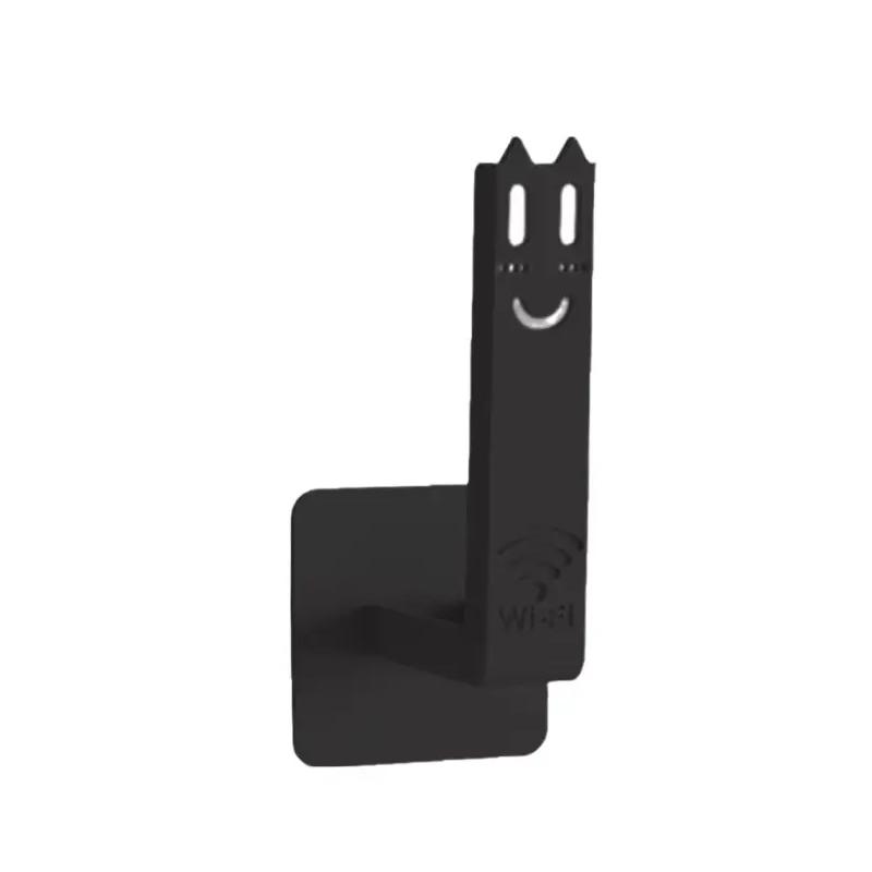 2/1PCS Wireless Wifi Router Rack Wall-mounted Storage Box Socket Strip Holder Bracket Punch-free Bracket