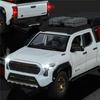 D1-Travel Version 1/24 TOYOTA Tacoma Alloy Pickup Car Model Diecast Metal Off-Road Vehicles Car Model Sound and Light Kids Toy Gift