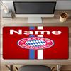 Custom Name Bayern Munich Theme Mouse Pad Non Slip Rubber Base Multifunctional Office Home Decor Perfect For Workspace Personalization