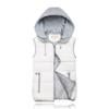 Women's Hooded Sleeveless Puffer Vest Zip Up Lightweight 95% Polyfill Waistcoat Casual Winter Outerwear