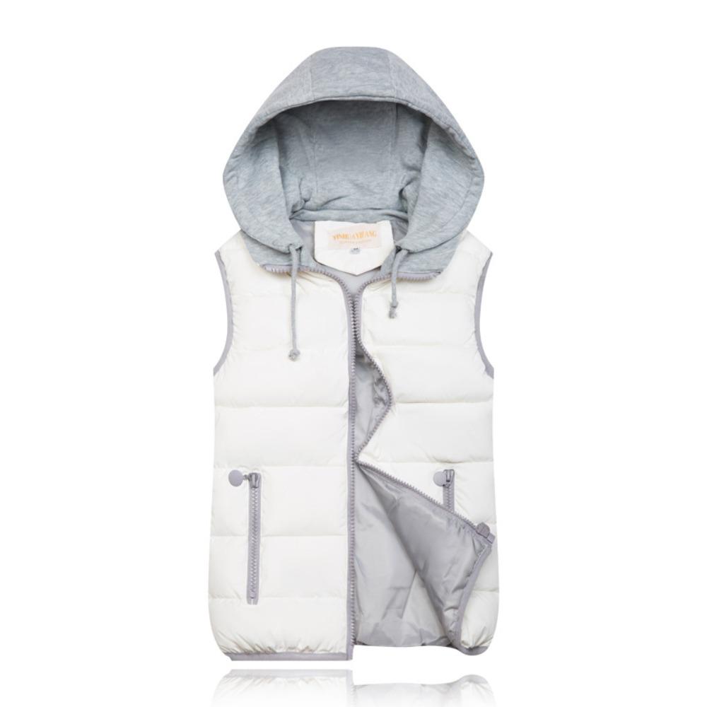 Women's Hooded Sleeveless Puffer Vest Zip Up Lightweight 95% Polyfill Waistcoat Casual Winter Outerwear