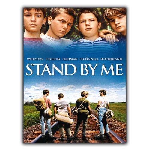SIGN METAL WALL PLAQUE Stand By Me Movie Film poster man cave s cinema roomAluminum 20x30cm(7.8x11.8inch)