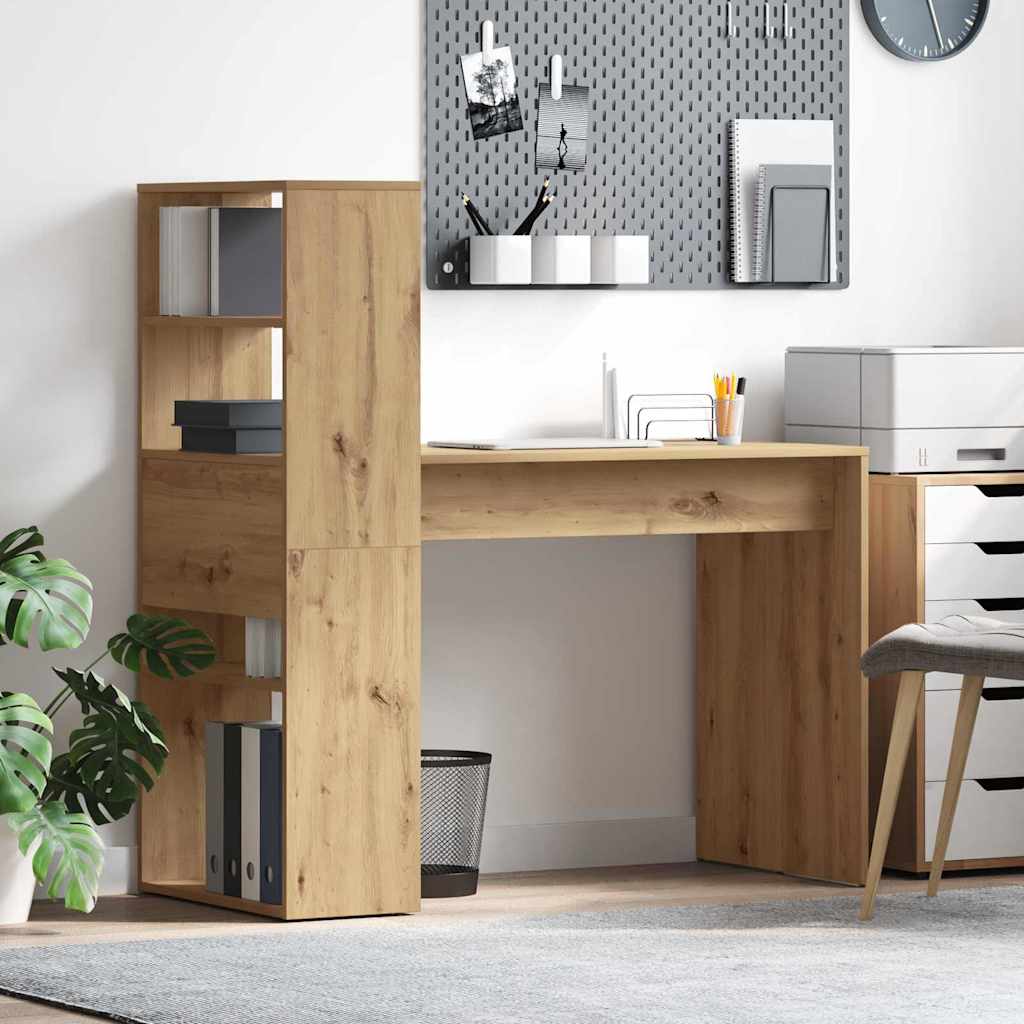 Artisan Oak Desk 113 x 54 x 120 cm Particleboard