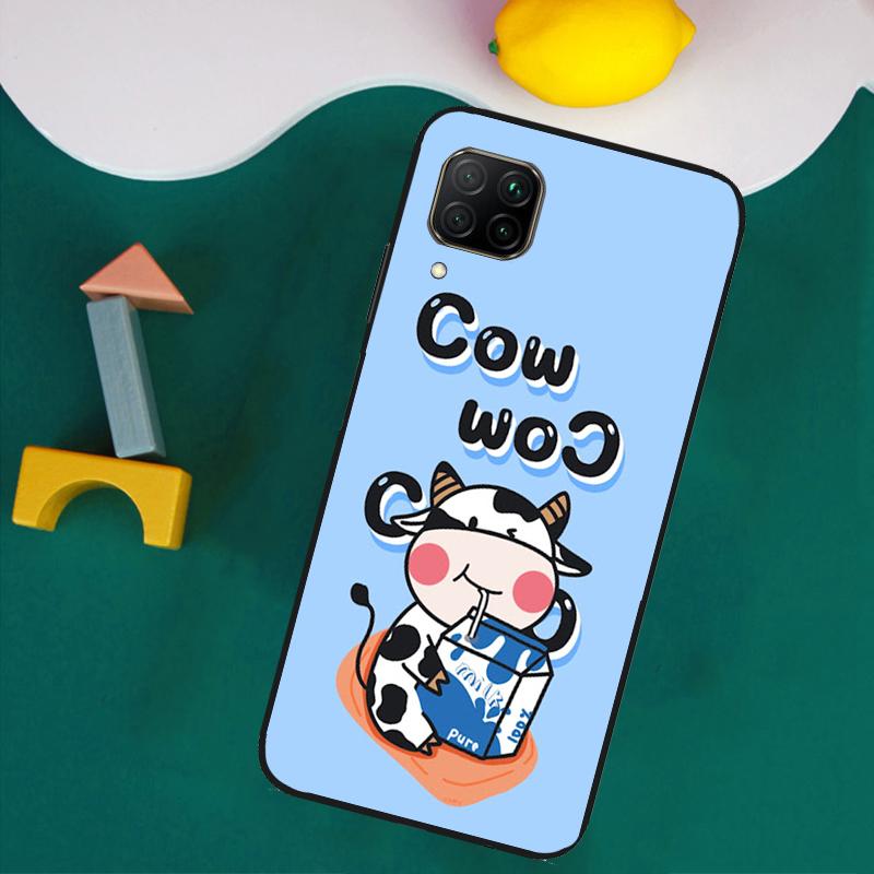 Milk Cow Skin Print Luxury For Huawei Nova Y61 Y91 Y73 Y72 Y70 Y60 Y90 12s 12i 11i 8i 9 10 SE P30 P40 Lite P60 Pro Case