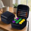 Portable 10ML Insulin Vial Storage Case 9 Slots Waterproof Insulin Vial Protector Shockproof EVA Essential Oil Case Travel Use