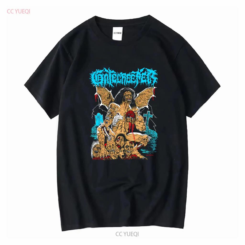 GATECREEPER HEADSPLIT T shirt Cotton tee All sizes YA1017 vintage Washed streetwear Stylish designer clothes Casual Slightly